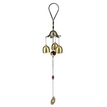 WINOMO бронзовые большие металлические колокола китайские колокольчики фэн шуй открытый сад подвесной Декор