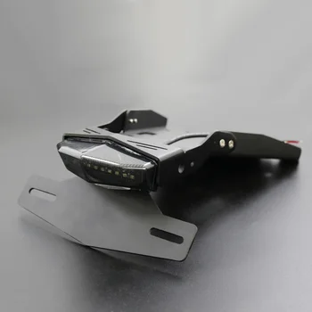 

Motorcycle Tail Mount License Plate Bracket Brake Rear Lamp Taillight For Bmw R Nine T 2014-2018 R9t