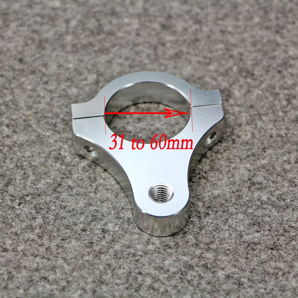 

31MM 42MM 53MM 56MM 60MM Steering Damper Stabilizer Clamp Mounting Adapter Bracket FOR HONDA SUZIKU YAMAHA Kawasaki HARLEY BMW