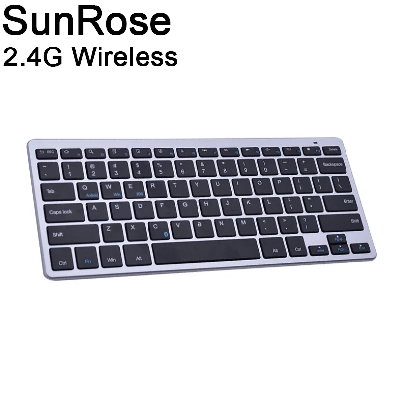 

Wireless Keyboard For Iphone Ipad IOS Android Mobile Phone Tablet Windows Computer For PC Laptop 2.4G 10M Good Quality Low Price