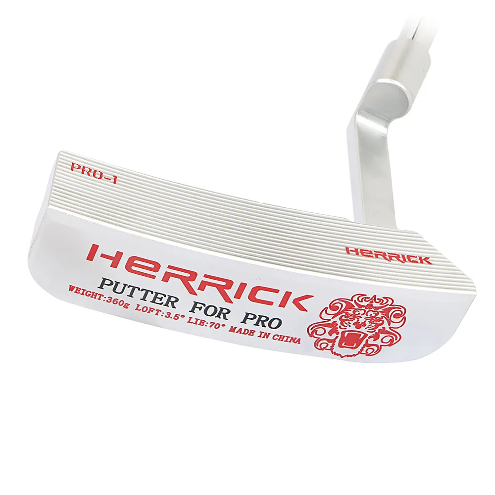 Best Price herrick golf clubs putter men right steel shaft red sent headcover PU golf grips 2019 new