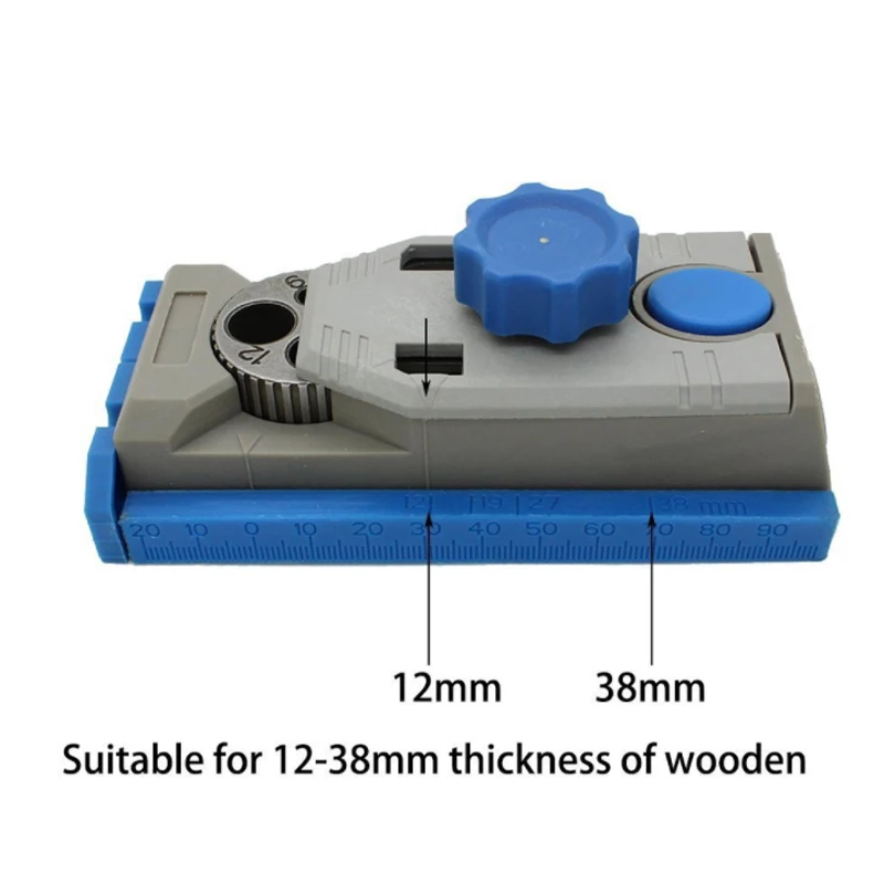 1Pc Wood Joint Tool Hole Screw Jig Pocket Hole Jig Drill Guider Doweling Joinery For Woodworking With Scale