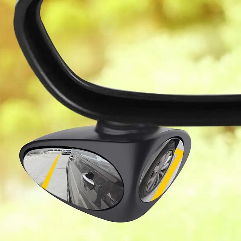 

1PC Auto 360 Wide Angle Round Convex Mirror Car Vehicle Side Blind Spot Automobile Double Mirror Wide Rear View Mirror