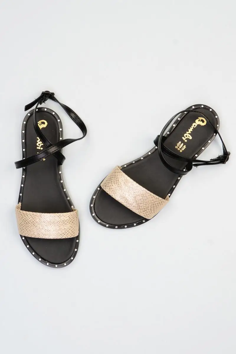 

Bambi Gold Women Sandals F0365160632