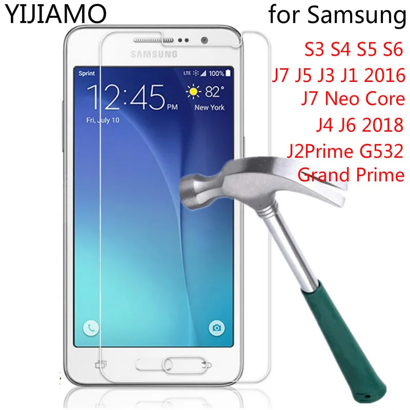 Закаленное Стекло для samsung Galaxy S3 S4 S5 S6 J7 J5 J3 J1 J7 Neo Core Стекло для samsung J4 J6 J2Prime G532 Grand Prime