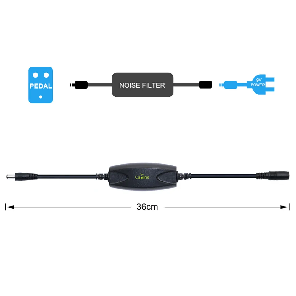 عالية الجودة Caline CP-03 18 V 2A الغيتار فلتر الضوضاء للكهرباء الغيتار دواسة أجزاء اكسسوارات سلاسل آلات موسيقية