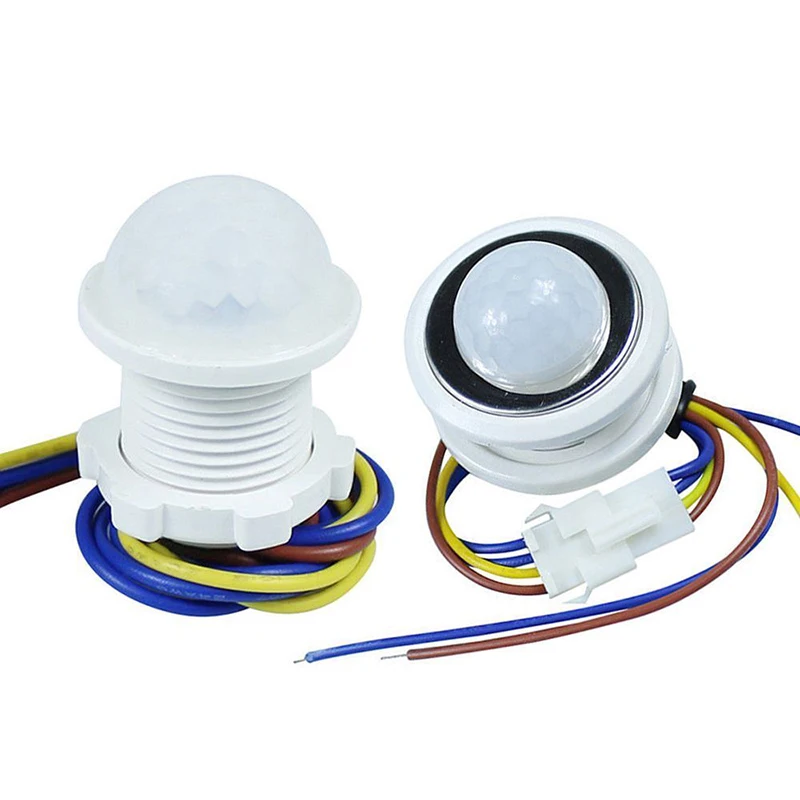 

AC IR Infrared Body Motion Sensor LED Light Corridor Night Light Automatic Intelligent Switch Light Control for Stairs Basement