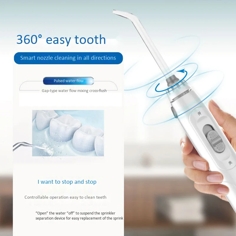 Новые горячие Waterpulse V700P воды Flosser 1000 мл ёмкость ирригатор для полости рта