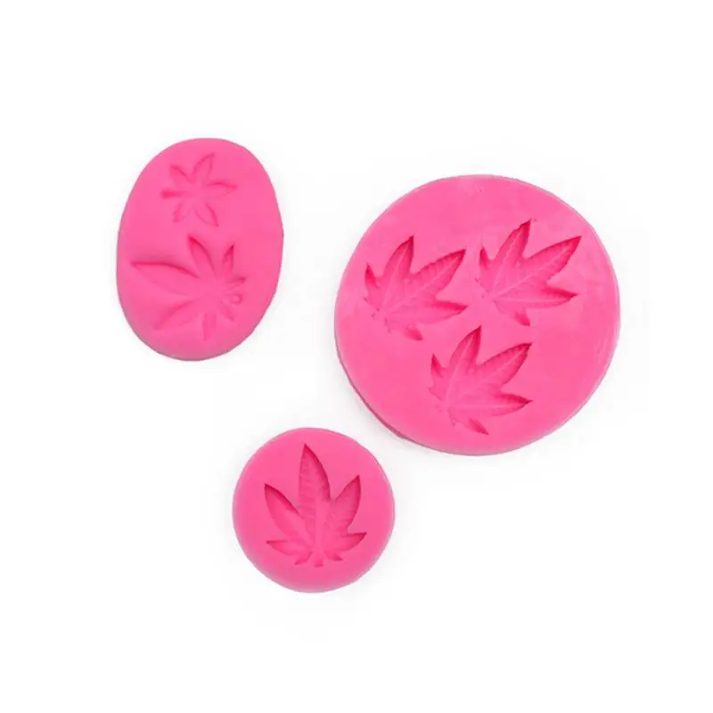 

Leaf Silicone Candy Mould Chocolate Fudge Butter Tray Cake Tool Popsicle Making Cookie Model Birthday Party Decoration 2019 New