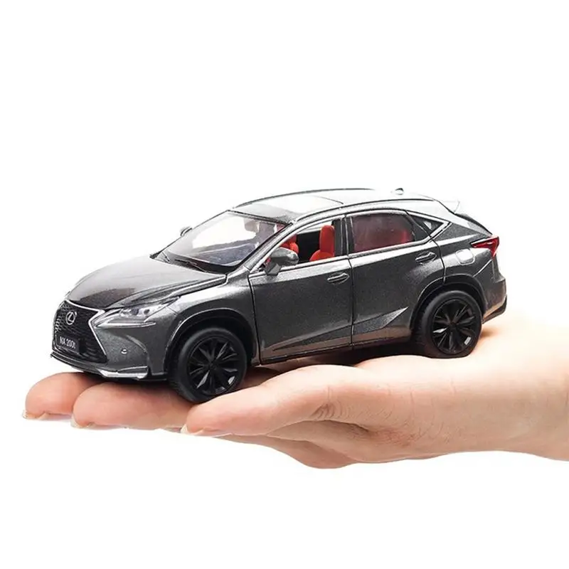 

New Arrivals 1:32 Lexus Nx200 Alloy Model Sound Light Pull Back Toy Car Children's Day Gift 4 Doors Can Open