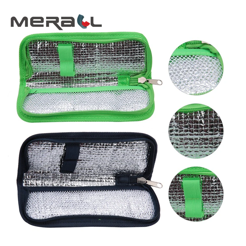 

Bag Protector Pill Refrigerated Ice Pack Medical Cooler Insulation Organizer Travel Case Portable Diabetic Insulin Cooling