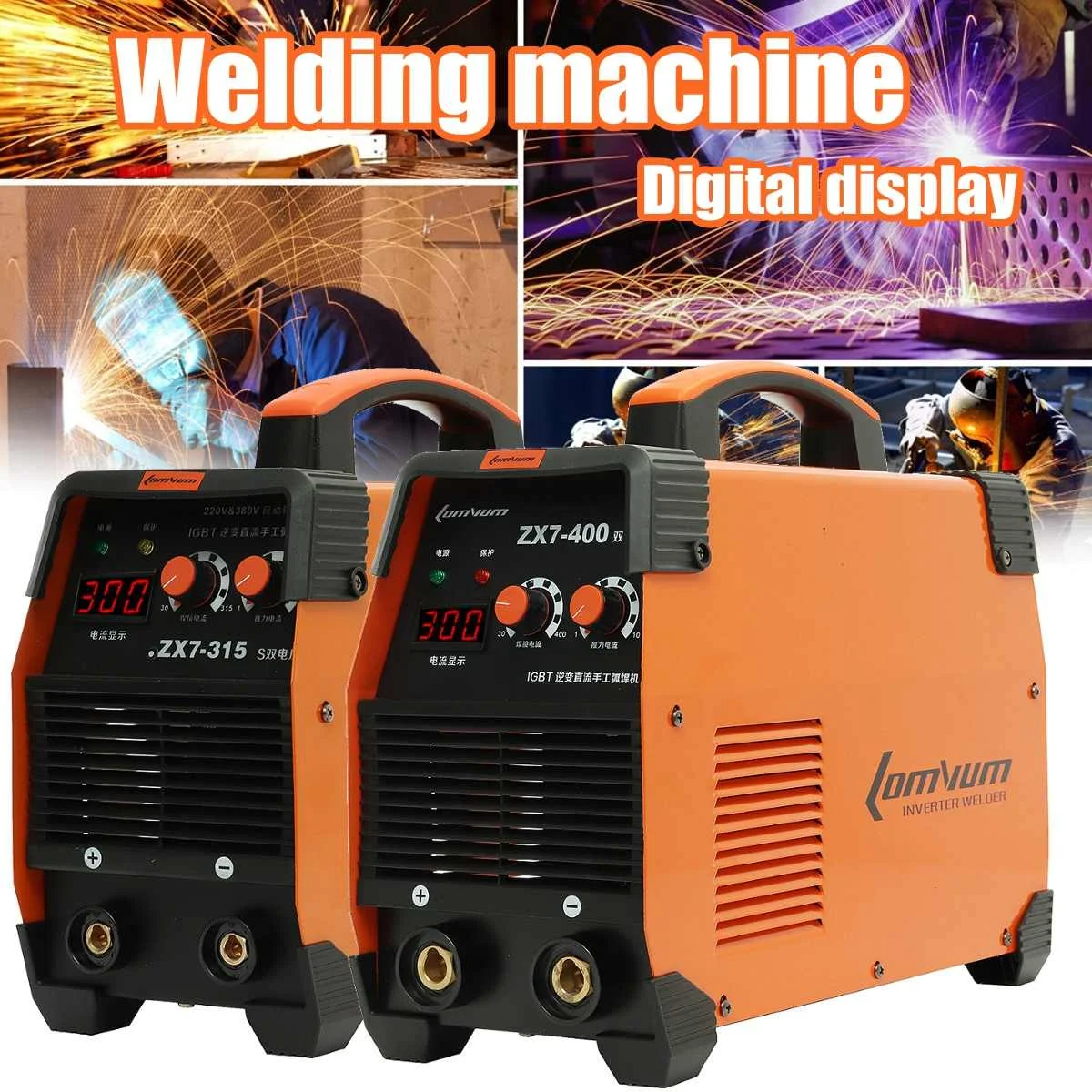 

ZX7-315/ZX7-400 Welding Inverter Machine Tool MMA/ARC Portable Welder 220V/380V DC IGBT Welding Machine