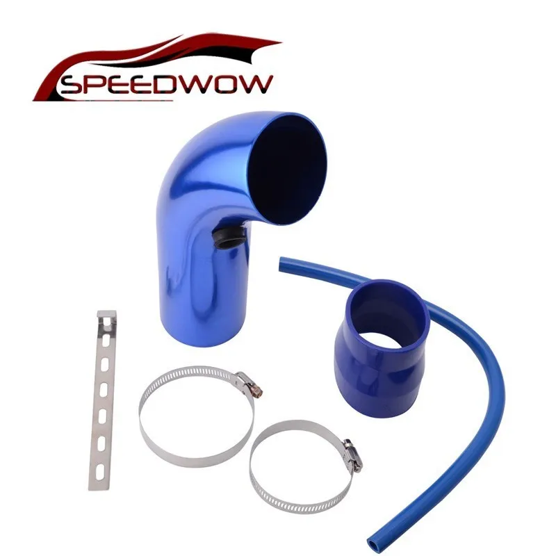 Универсальная автомобильная часть SPEEDWOW 3 дюйма 76 мм красный синий серебристый