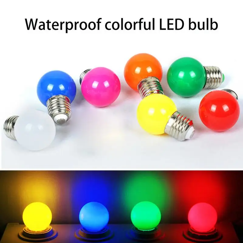 Kaigelin LED E14 круглая шариковая PC лампа E27 светодиодная AC85V 265V IP54 цветная прожекторная