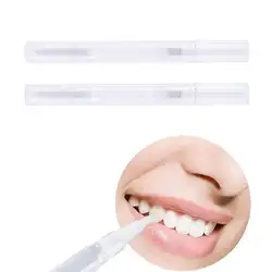 2 шт 2 мл отбеливающая ручка для зубов эффективное отбеливание осветление геля система пятен Ластик Удалить мгновенный стоматологический