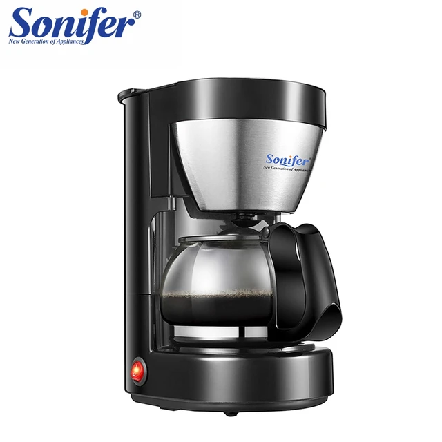0 65l Original Electric Drip Coffee Maker Household Machine 6 0 65l Original Electric Drip Coffee Maker Household Machine 6 Cup Tea Pot 220v