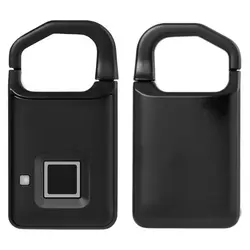 P4 USB Перезаряжаемые смарт-ключа отпечатков пальцев блокировка противоугонные замок безопасности двери Чемодан рюкзак сумка отпечатков