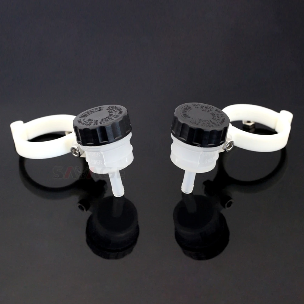 

Motorcycle Pro Caken Performance Stunt Front Rear Brake Oil Fluid Cylinder Reservoir Tank Cup For 50mm Front Fork Tube