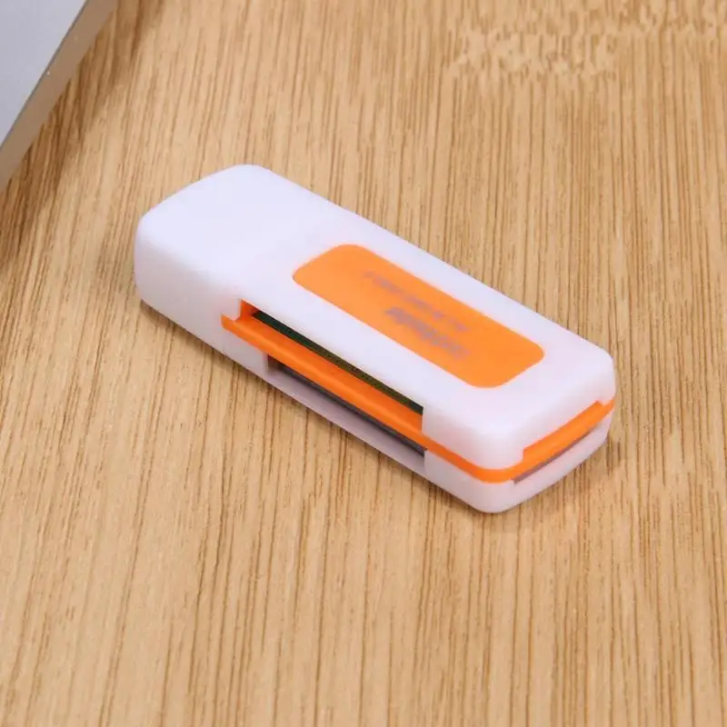 Мини USB 2 0 4 слота для смарт карт SD/MMC TF MS M2 кардридер|Картридеры| |