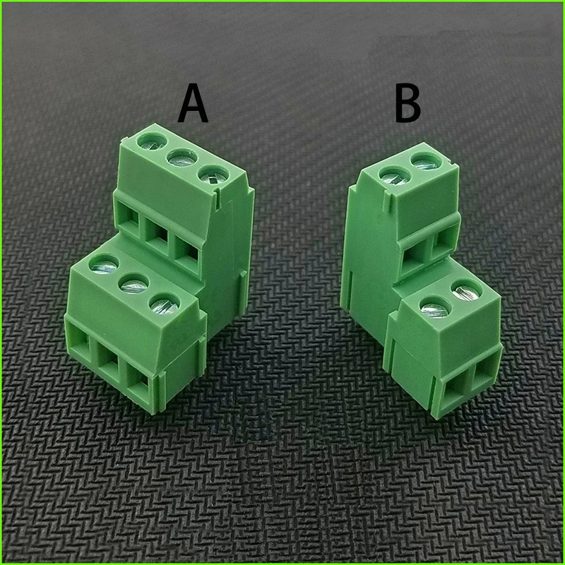 30 шт. двухрядные печатной платы Клеммная колодка 128A/B-3.5/3,81/5,0/5,08 мм