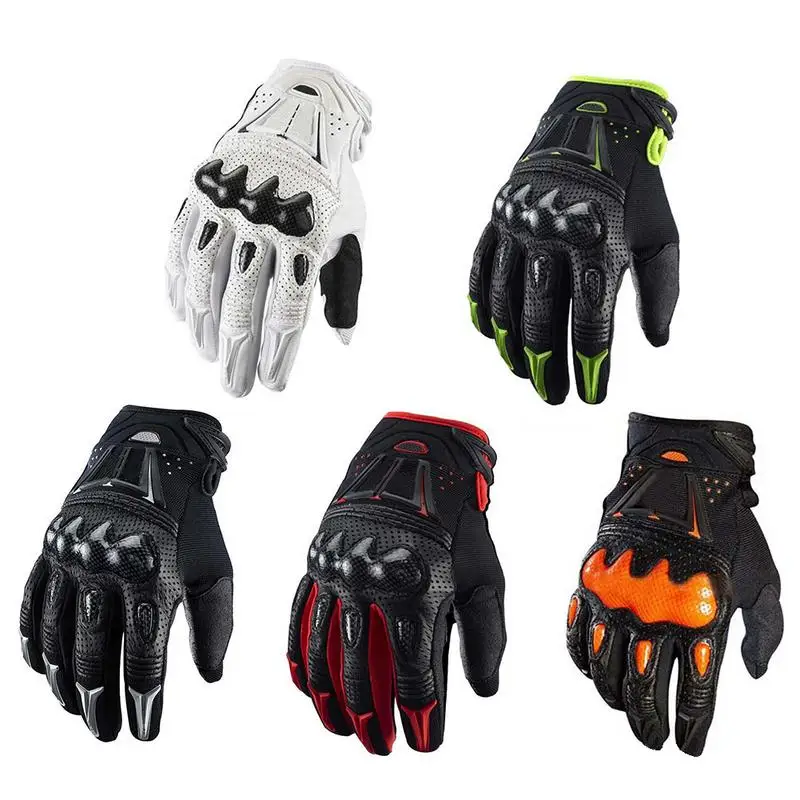 

Motorcycle Gloves Outdoor Sports Full Finger Knight Motocross Cycling Breathable Non-slip UV Protection Accessories Supplies
