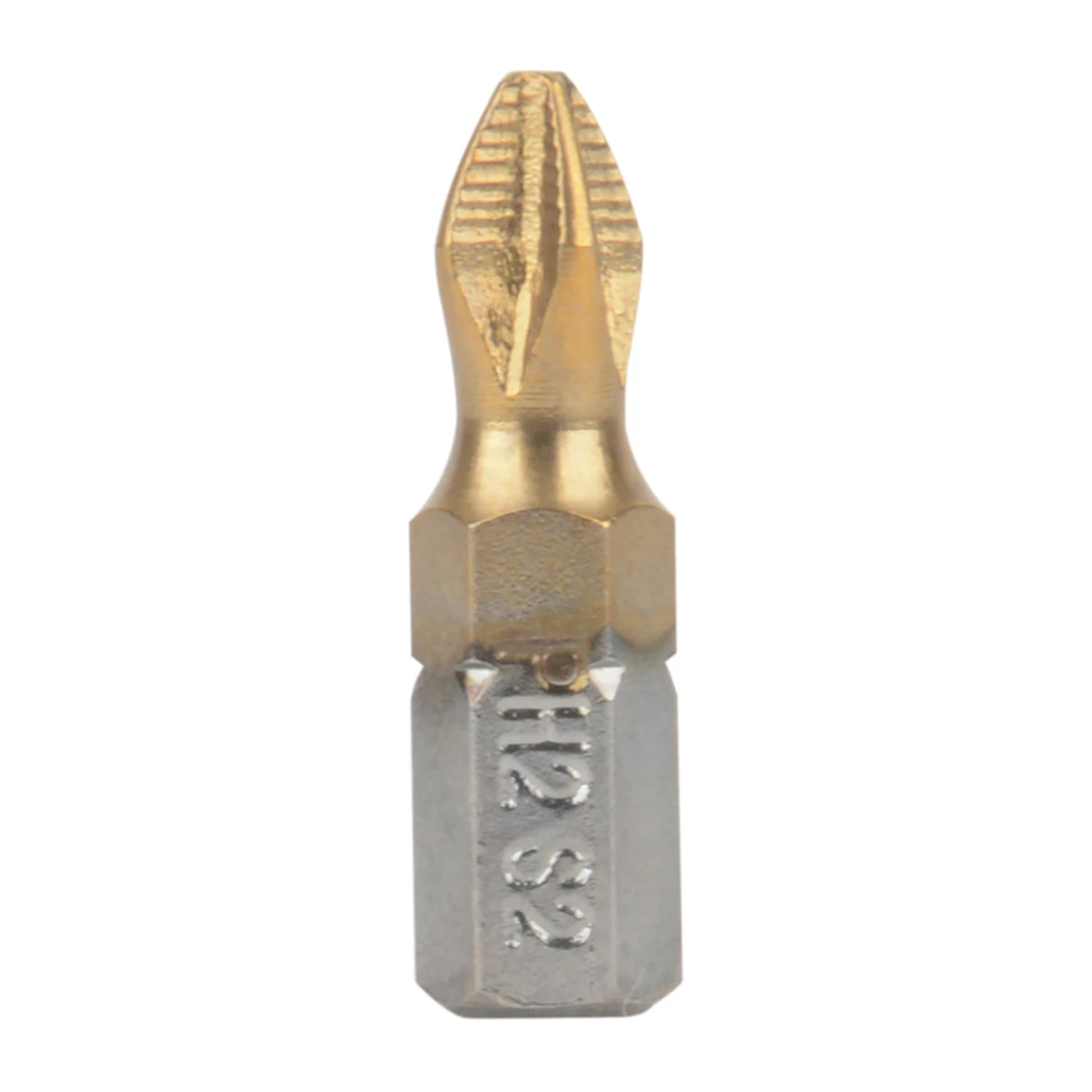 

PDTO 10pcs 25mm 1/4" Shank Titanium Coated Anti Slip PH2 Screwdriver Bit Drill Bits Hand Power Tool Accessories