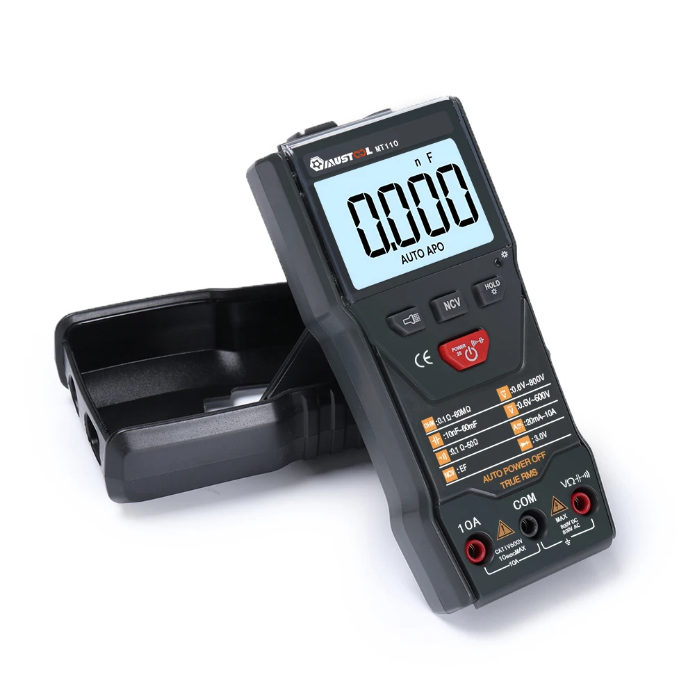 Mutool MT110 автоматический измерительный мультиметр True RMS цифровой 6000 отсчетов + DC800V