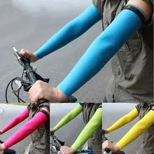 Унисекс Outdooor Велоспорт Бег вискозное волокно нарукавники Баскетбол налокотник для фитнеса Armguards Спорт