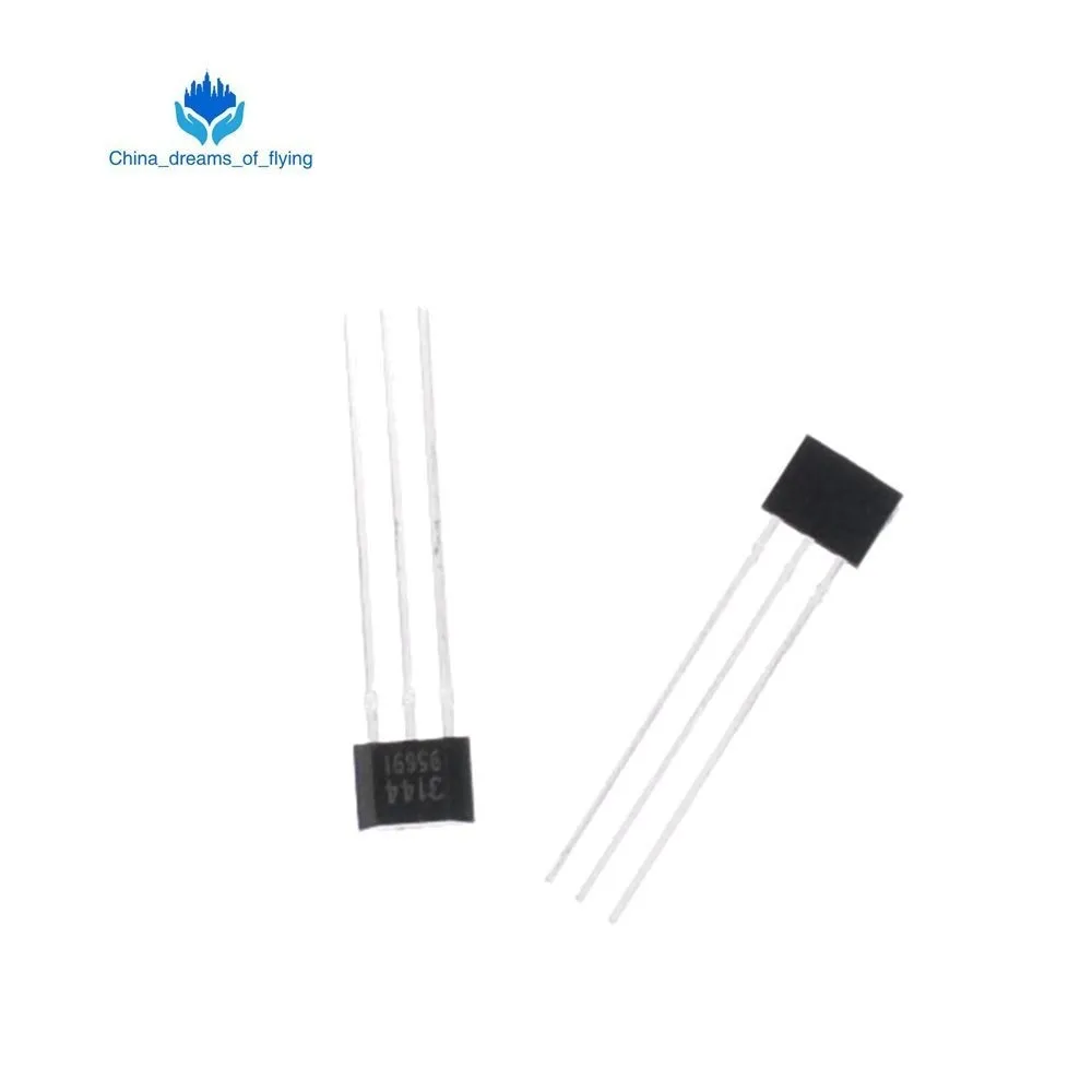 10pcs A3144 OH3144 Y3144 Hall Effect Sensor Brushless Electric Motor TO-92UA A3144EUA