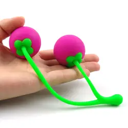 Силиконовый женский умный Cherry Кегель мяч вагинальные плотные упражнения умные термоусадочные вагины шарики секс-игрушки для женщин