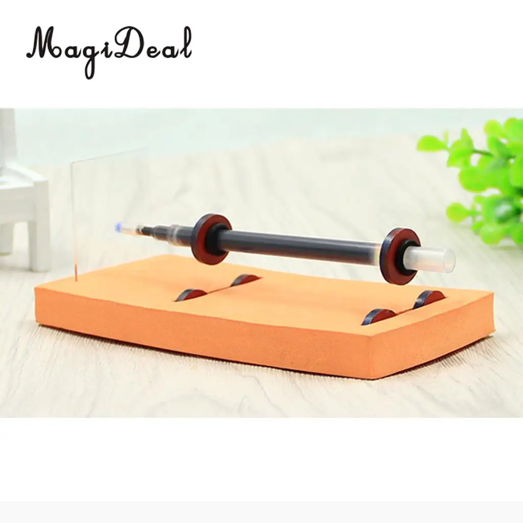 

MagiDeal Homemade Maglev Pen DIY Science Toy Technology Gizmo Physics Experiment Tool for Laboratory Teaching Prop Novelty Gift