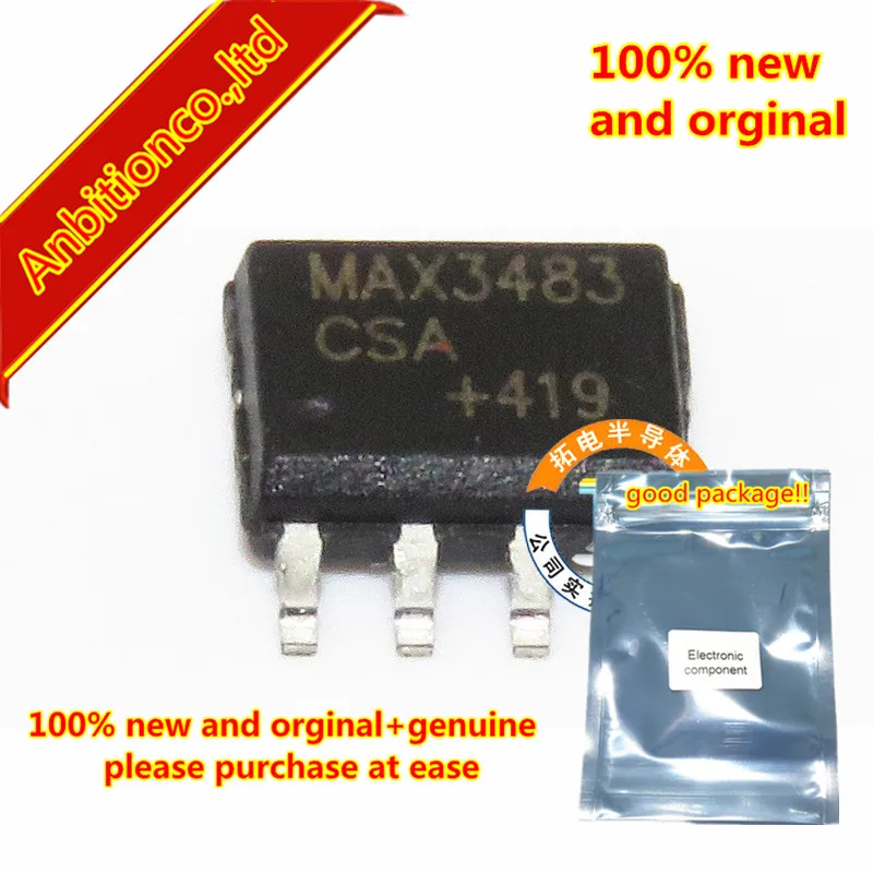 Новинка 100% года 10 шт. оригинальные MAX3483CSA SOP-8 3 В Мбит/с | Мобильные телефоны и