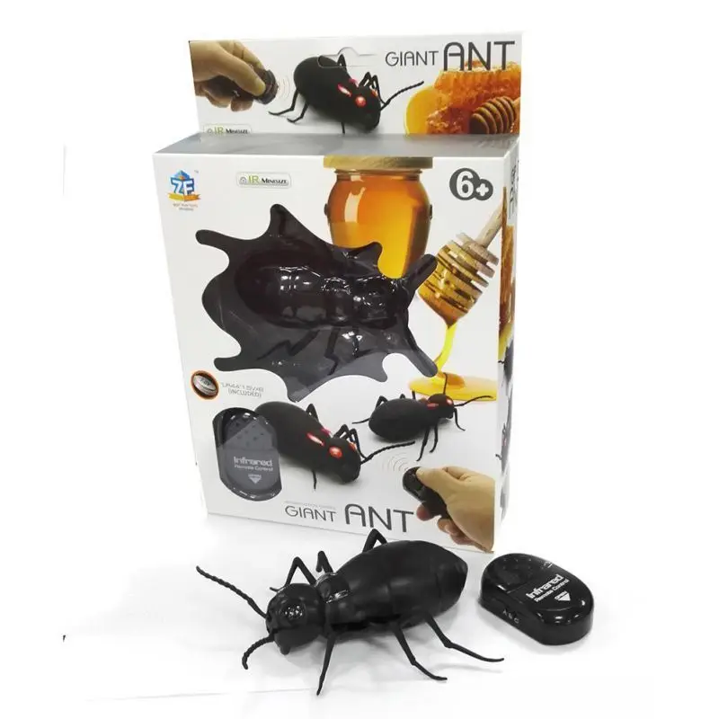 Infrared Ants / Cockroaches / Spiders Remote Control Mock Fake RC Toy Animal Toy Bugs for Party Joke Practice Entertainment