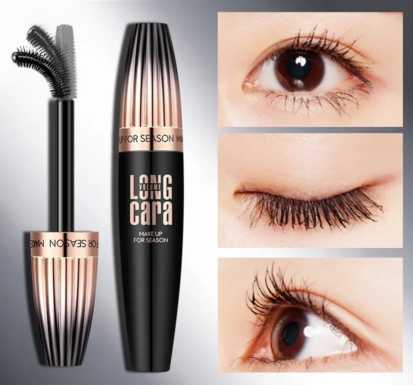 

4D Silk Fiber Lash Mascara Waterproof Rimel 3d Mascara For Eyelash Extension Black Thick Lengthening Eye Lashes Korean Cosmetics