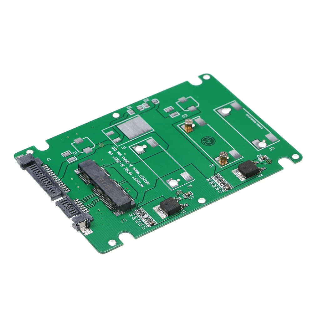 MSATA SATA корпус mSATA на 2 5 адаптер SSD жесткий диск конвертер 3 0 карта с