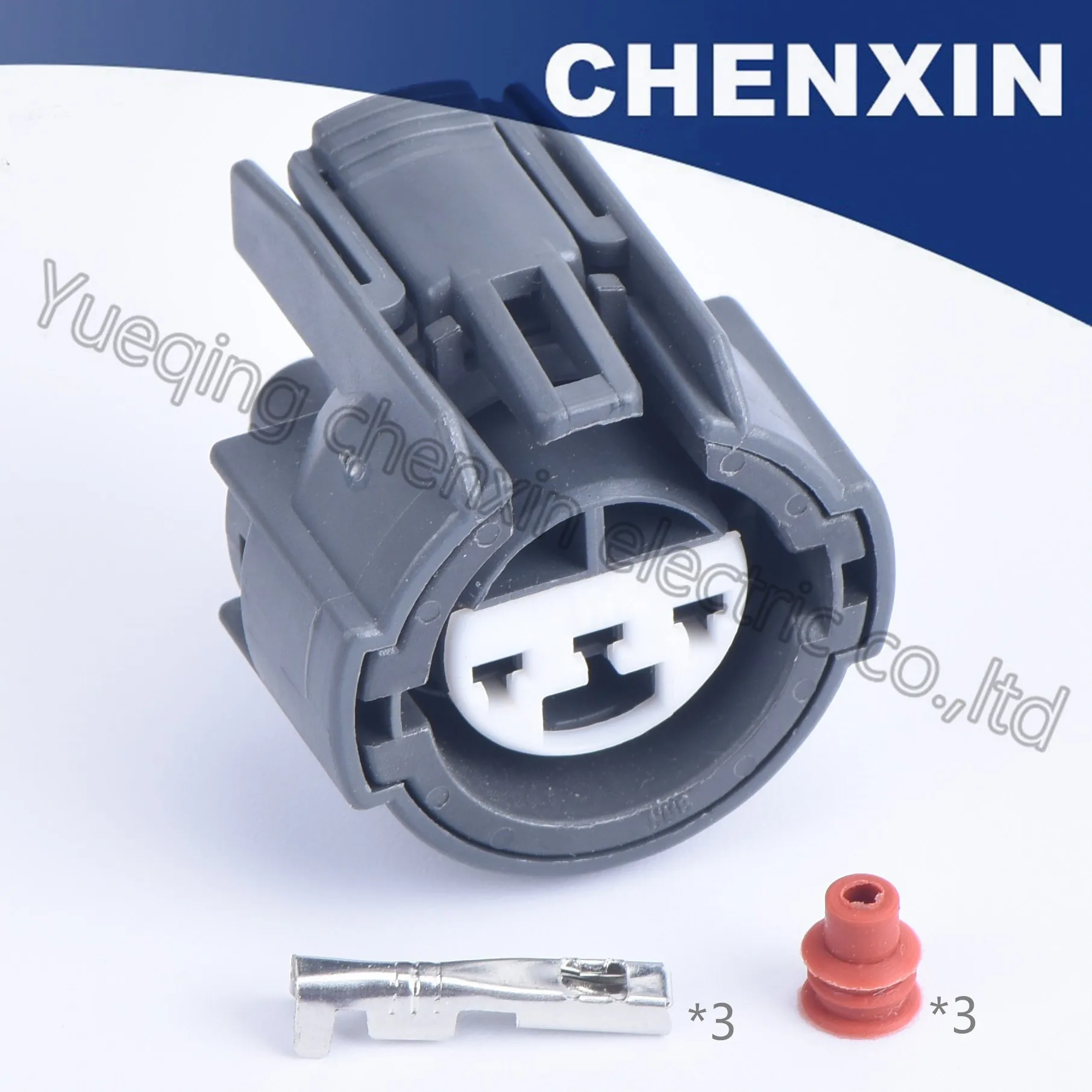 Gray 3pin round waterproof automobile auto connector (2.0) female Auto parts sensor adapter Electric Connector Directional plug Gray 3pin round waterproof automobile auto connector (2.0) female Auto parts sensor adapter Electric Connector Directional plug