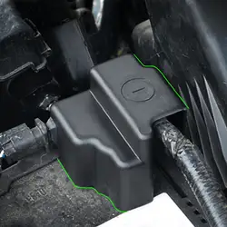 Carmilla автомобиля Батарея отрицательный Защитная крышка кадр клипа чехол ABS Пластик Чехлы для Honda CRV CR-V 2012-2017 аксессуары