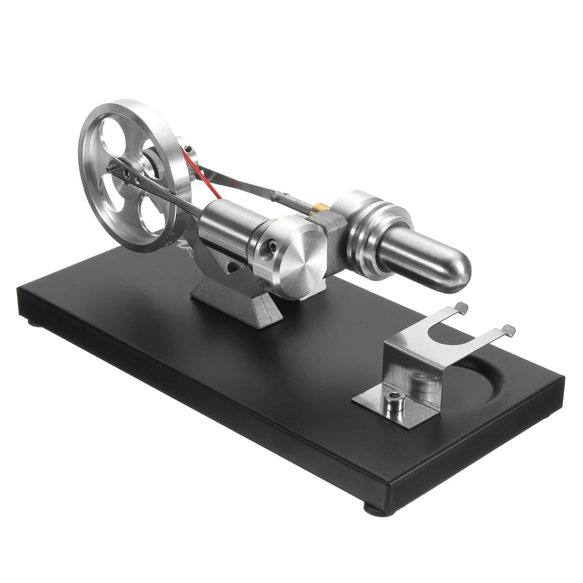 

Mini Hot Air Stirling Engine Motor Model Educational Equipment Electricity Generator Set With LED Light Physics Teaching Model