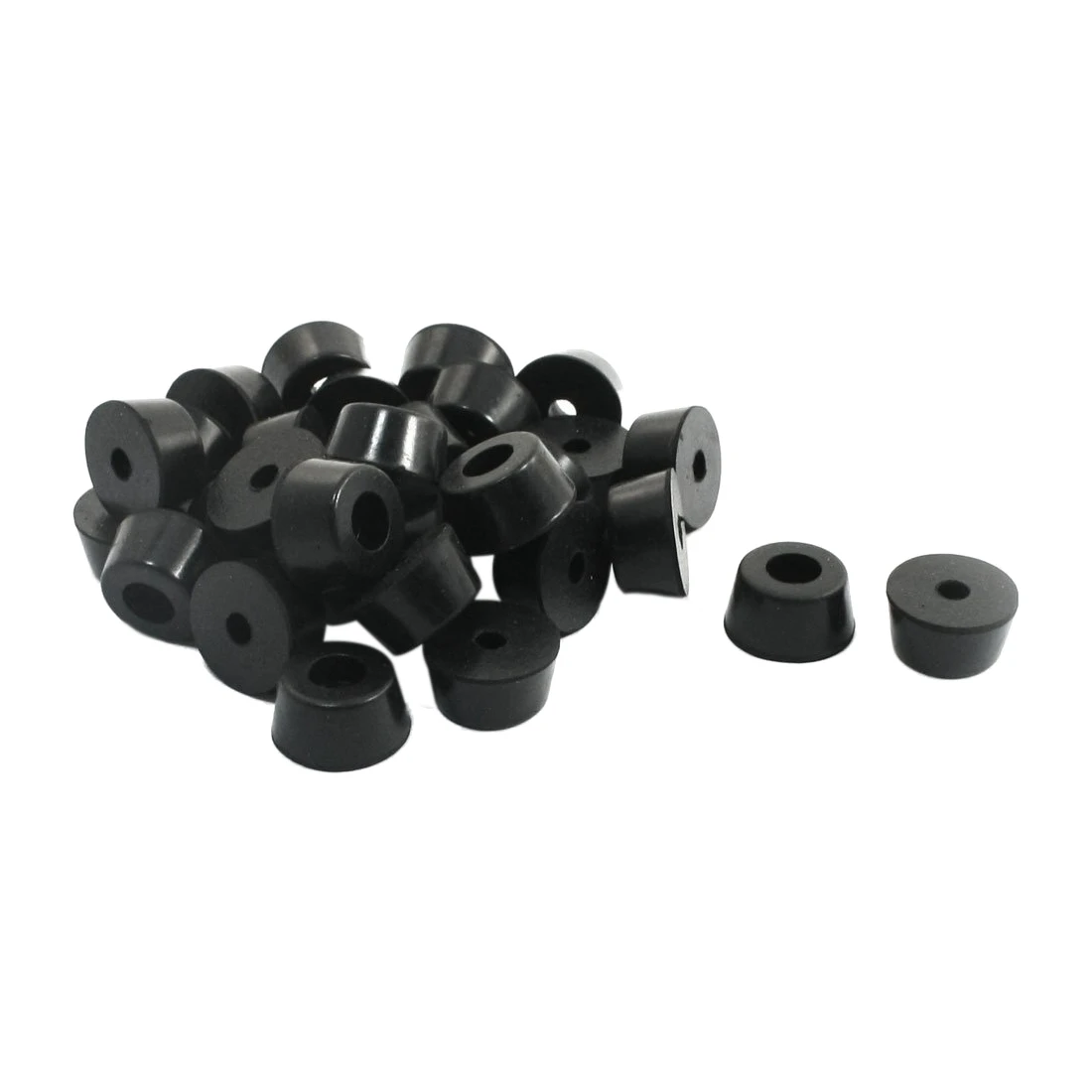 Promotion! Home Furniture Black Rubber feet 13 mm x 7 mm 30 PCSin