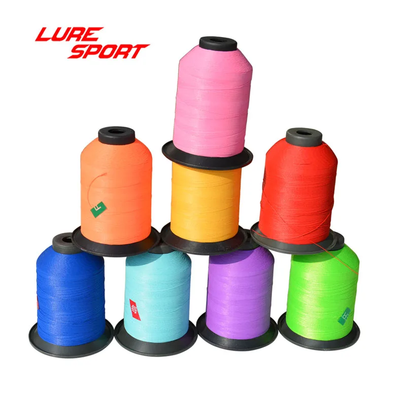 LureSport, 2 шт., нейлоновая нить, 1500 м, 210D, направляющая для связывания, строительный компонент, направляющая для связывания стержней, обмотка, Ремонт резьбы, аксессуары для самостоятельной сборки