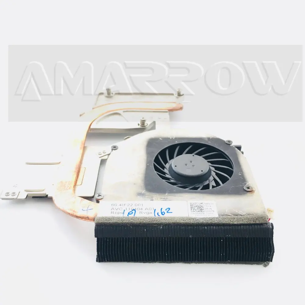 Оригинальный кулер для охлаждения ноутбука процессора DELL N5110 V3550 радиатор