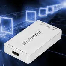 HDMI USB 3,0 адаптер для карты видеозахвата 1080HD рекордер коробка для Windows HD адаптер для карты видеозахвата