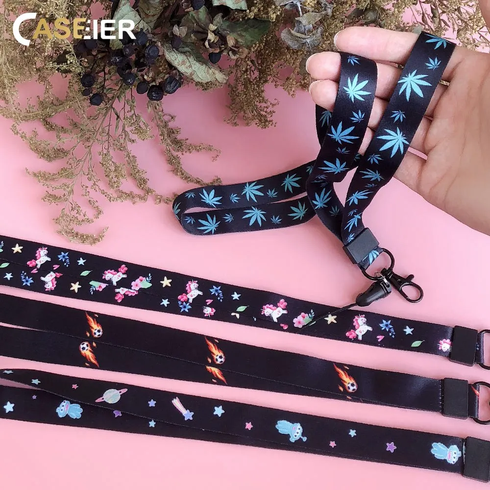 CASEIER أحزمة هاتف المحمول الحبل ل فون شريط لتعليق الهاتف المحمول النايلون الفاخرة الذكية شريط لتعليق الهاتف المحمول لسامسونج Xiaomi هواوي الحبل