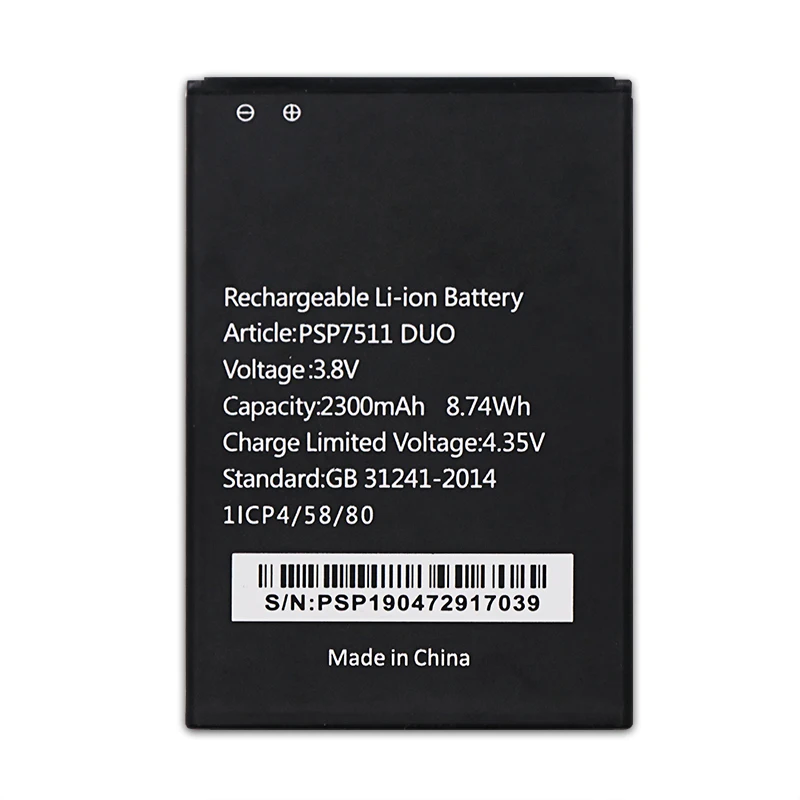 1pc+charger 3.8V 2300mAh PSP7511 DUO battery For Prestigio Muze B7 PSP7511 DUO phone Replacement Batteries Bateria 1pc+charger 3.8V 2300mAh PSP7511 DUO battery For Prestigio Muze B7 PSP7511 DUO phone Replacement Batteries Bateria