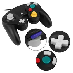 Пластик чувствительной проводной игровой контроллер USB Pad Джойстик для nintendo игры или wii Professional Gamer контроллер