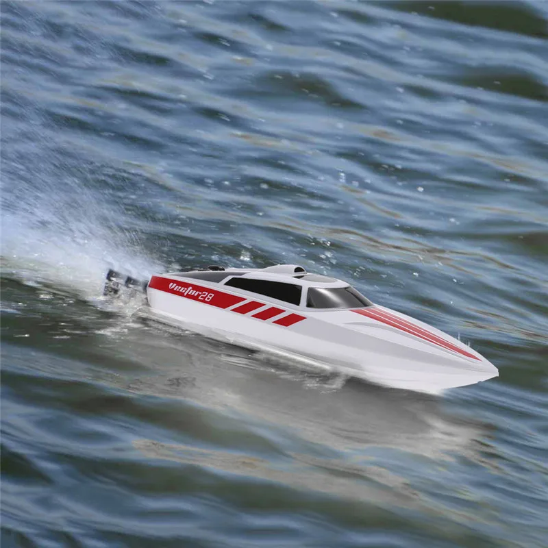 Новое поступление Volantexrc Vector28 795 1 270 мм 2 4 г матовый 28 км/ч гоночный RC лодка высокая