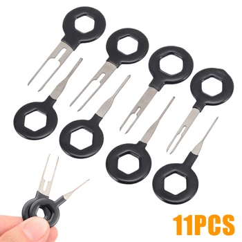 

11Pcs/set Car Removal Key Tool Electrical Terminal Wiring Crimp Connector Pin Remove Key Kit For CAR SUV Pickup Off-road