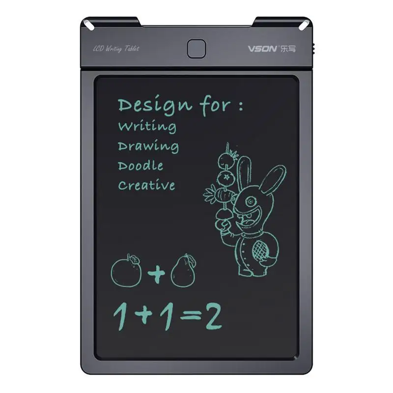 Черная доска 13 дюймов ЖК-планшет для письма для детей граффити Рисование офисный Электронный светильник энергия маленькая доска