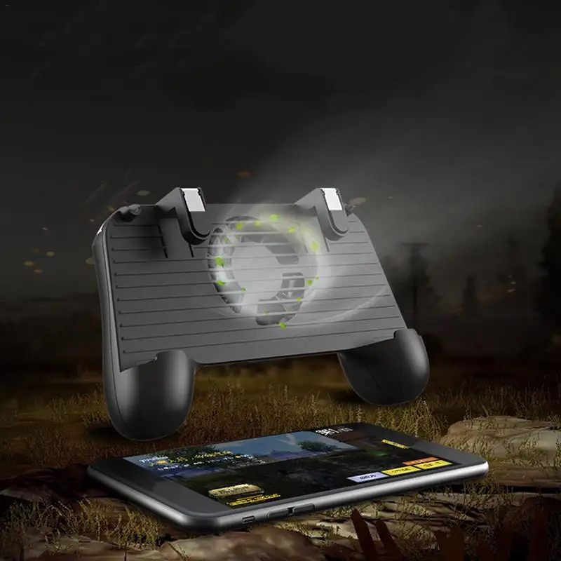 

Upgrade Mobile Game Controller Gamepad Applicable to PUBG Mobile Mobile Cooling Pad for iPhone Huawei Xiaomi Samsung