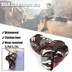 LEORY портативный водостойкий DSLR SLR мягкая сумка для камеры чехол для камеры дорожная сумка фото камера
